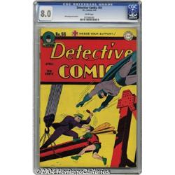 Detective Comics #98 (DC, 1945) CGC VF 8.0 White pages.
