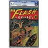 Image 1 : Flash Comics #15 (DC, 1941) CGC VG+ 4.5 Cream to off-white pages.