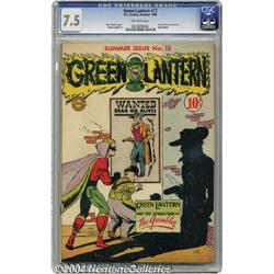 Green Lantern #12 (DC, 1944) CGC VF- 7.5 Off-white pages.