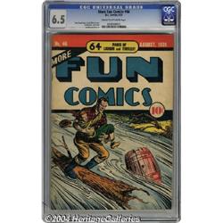 More Fun Comics #46 (DC, 1939) CGC FN+ 6.5 Cream to off-white pages.