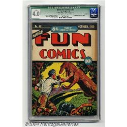 More Fun Comics #48 (DC, 1939) CGC Qualified VG 4.0 Light tan to off-white pages.