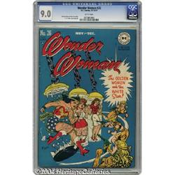 Wonder Woman #26 (DC, 1947) CGC VF/NM 9.0 White pages.
