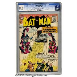 Batman #120 (DC, 1958) CGC VF 8.0 Cream to off-white pages.