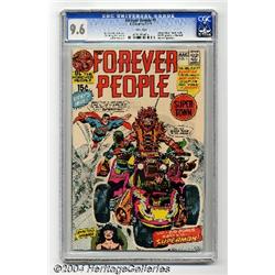 The Forever People #1 (DC, 1971) CGC NM+ 9.6 White pages.