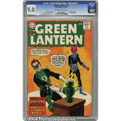 Green Lantern #9 (DC, 1961) CGC VF/NM 9.0 Off-white to white pages.
