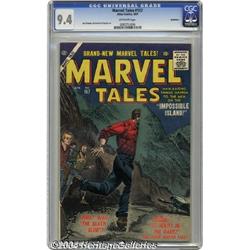 Marvel Tales #157 Bethlehem pedigree (Atlas, 1957) CGC NM 9.4 Off-white pages.