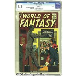 World of Fantasy #7 Bethlehem pedigree (Atlas, 1957) CGC NM- 9.2 White pages.