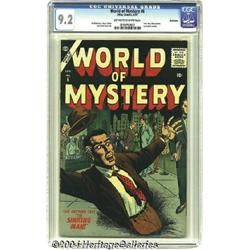 World of Mystery #6 Bethlehem pedigree (Atlas, 1957) CGC NM- 9.2 Off-white to white pages.
