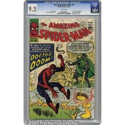The Amazing Spider-Man #5 (Marvel, 1963) CGC NM- 9.2 White pages.