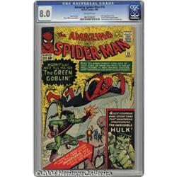 The Amazing Spider-Man #14 (Marvel, 1964) CGC VF 8.0 Off-white pages.