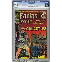 Fantastic Four #48 (Marvel, 1966) CGC NM 9.4 Off-white to white pages.