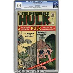 The Incredible Hulk #4 (Marvel, 1962) CGC NM 9.4 Off-white pages.