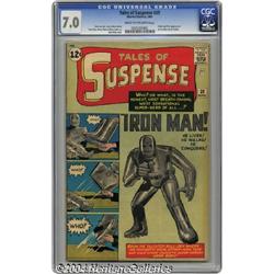 Tales of Suspense #39 (Marvel, 1963) CGC FN/VF 7.0 Cream to off-white pages.