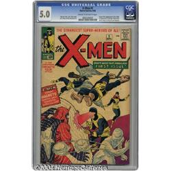 X-Men #1 (Marvel, 1963) CGC VG/FN 5.0 Cream to off-white pages.