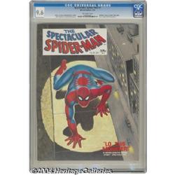 Spectacular Spider-Man (Magazine) #1 (Marvel, 1968) CGC NM+ 9.6 Off-white pages.