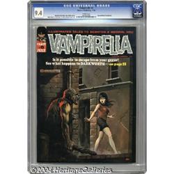 Vampirella #6 (Warren, 1970) CGC NM 9.4 White pages.