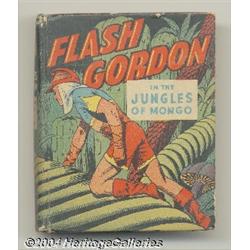 Big Little Book #1424 Flash Gordon in the Jungles of Mongo (Whitman, 1947) Condition: FN.