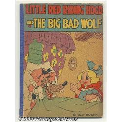 Little Red Riding Hood and the Big Bad Wolf (David McCay, 1934) Condition: FN-.