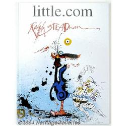 Ralph Steadman - little.com Signed and Remarqued Edition (Anderson Press, 2000).
