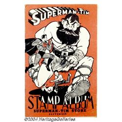 Superman-Tim 9/48 Stamp Album Issue (DC, 1948) Condition: VG+.