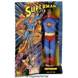 Superman Poseable Action Figure (Mego Corp., 1977).
