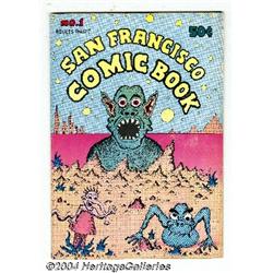 San Francisco Comic Book #1 (Print Mint, 1970) Condition: FN-.