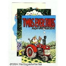 Robert Crumb - Greeting Card Set of Five (Apex Novelties, 1980) Condition: NM.