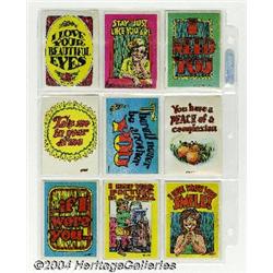 Robert Crumb - Topps Monster Greeting Cards Set (Topps, 1965) Condition: Average FN.