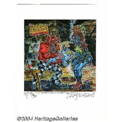 S. Clay Wilson - Checkered Demon Signed and Numbered Print AP 25/50 (1996)