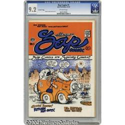 Zap Comix #1 Second Printing - Don Donahue Edition (Apex Novelties, 1967) CGC NM- 9.2 Off-white page