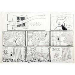 Gus Arriola - Gordo Sunday Comic Strip Original Art, dated 12-15-68 (United Feature Syndicate, 1968)