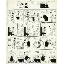 Thomas Dorgan (TAD) - For Better or Worse Sunday Comic Strip Original Art, dated 3-28-25 (Int'l Feat