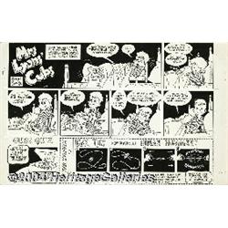 Al Hartley and Stan Lee - Mrs. Lyons' Cubs Sunday Comic Strip Original Art, dated 9-21-58 (Field Ent