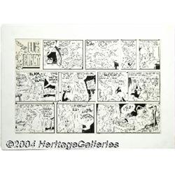 Ralph Heimdahl - Bugs Bunny Sunday Comic Strip Original Art, dated 9-5-65 (Warner Brothers, 1965).