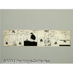 Walter Hoban - Jerry on the Job Daily Comic Strip Original Art, dated 4-4 (King Features Syndicate, 