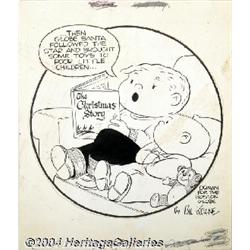 Bill Keane - The Family Circus Comic Strip Original Art (The Boston Globe, undated).