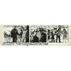 Alex Raymond - Rip Kirby Daily Comic Strip Original Art, dated 5-21-54 (King Features Syndicate, 195