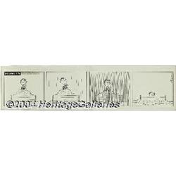 Charles Schulz - Peanuts Daily Comic Strip Original Art, dated 5-22-68 (United Features Syndicate, 1