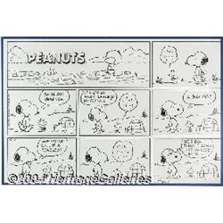 Charles Schulz - Peanuts Sunday Comic Strip, dated 12-2-90 Original Art (United Features Syndicate, 