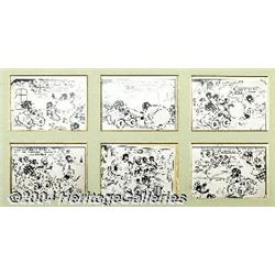 Unknown Artist - Playbox Annual: Sambo Comic Strip Original Art (Playbox, 1940).