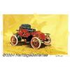Image 1 : John Amendola - "1903 Rambler, Model E Touring Car" Aurora Model Kit Box Original Artwork (Aurora, 1