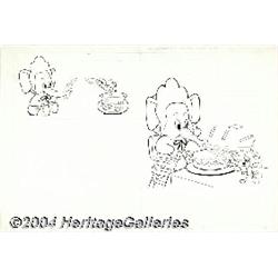 Western Publishing Staff Artist - March of Comics #371 Baby Snoots Cover Original Art (Western, 1972