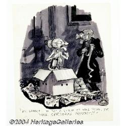 Buck Brown - Playboy Cartoon Original Art (undated).