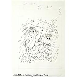 Gold Key Staff Artist - Bugs Bunny #147 Cover Original Art (Gold Key, 1972).