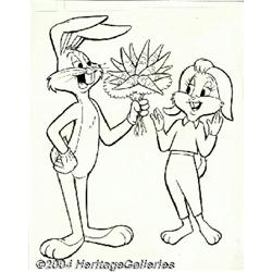 Gold Key Staff Artist - Bugs Bunny #148 Cover Original Art (Gold Key, 1973).