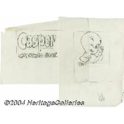 Harvey Comics Staff Artist - Casper Production Original Art (Harvey, undated).