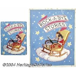 Geraldine Clyne - Rock-A-Bye Stories Little Color Classics #833 Cover Original Art (McLoughlin Broth