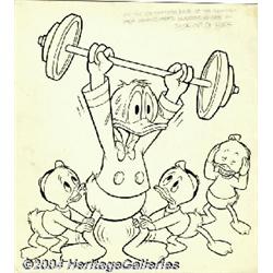 Del Connell (attributed) - Walt Disney's Comics and Stories #294 Cover Original Art (Gold Key, 1965)