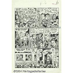 Jack Davis and Harvey Kurtzman - Mad #2, page 6 "Hex" Original Art (EC, 1952).