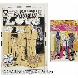 Tony DeZuniga (attributed) - Falling in Love #122 Cover Original Art (DC, 1971).